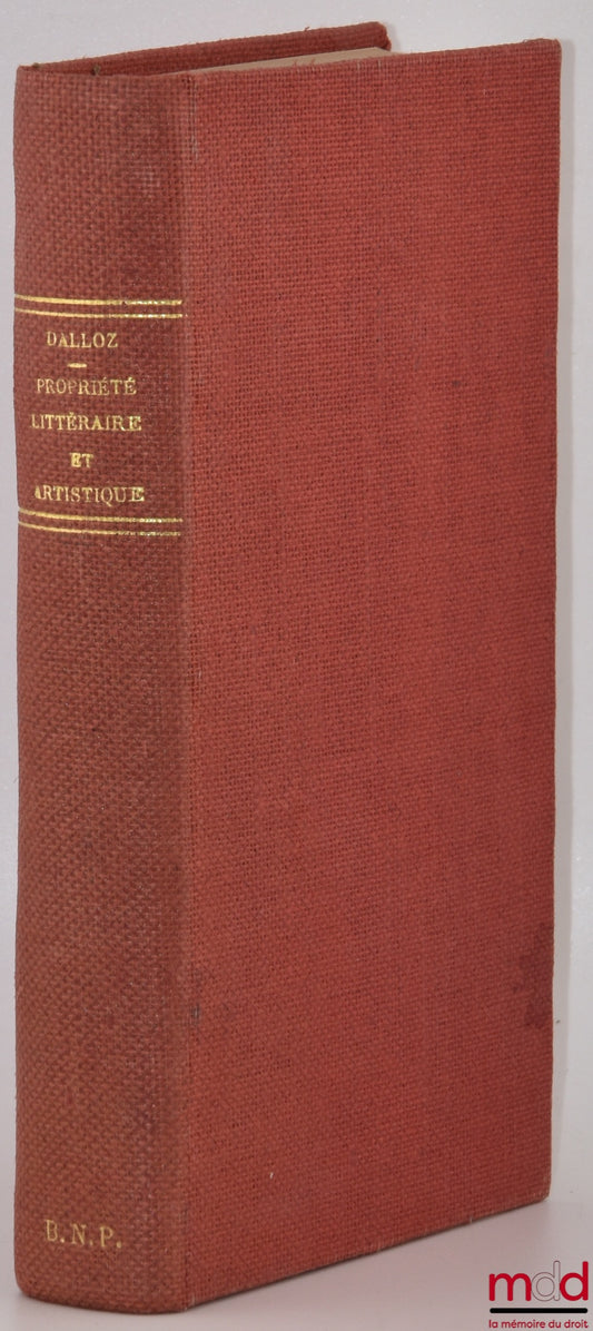 COLOMBET (Claude) – PROPRIÉTÉ LITTÉRAIRE ET ARTISTIQUE, 2e éd., coll. Précis Dalloz
