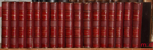 TROPLONG (Raymond-Théodore) – LE DROIT CIVIL EXPLIQUÉ SUIVANT L’ORDRE DES ARTICLES DU CODE DEPUIS ET Y COMPRIS LE TITRE DE LA VENTE, Ouvrage qui fait suite à celui de M. Toullier, mais dans lequel on a adopté la forme plus commode du commentaire : - DE LA