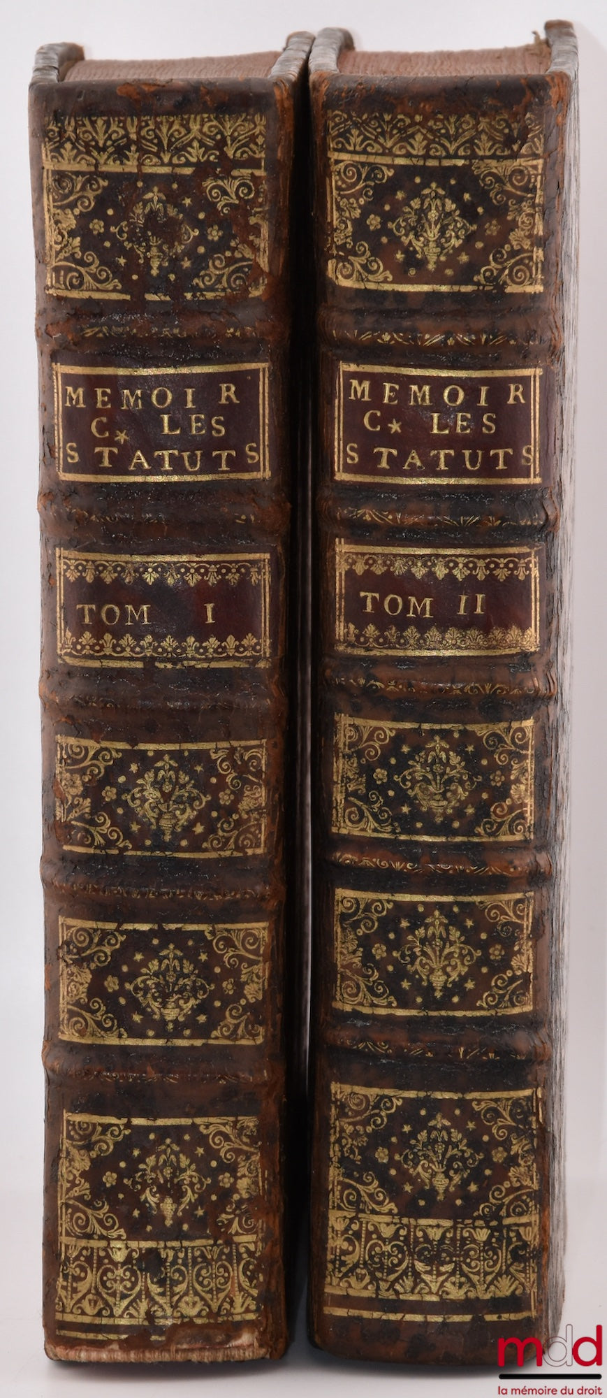 FROLAND (Louis) – MÉMOIRES CONCERNANS LA NATURE ET LA QUALITÉ DES STATUTS ; Diverses questions mixtes de droit et de coutume ; Et la pluspart des arrests qui les ont décidées
