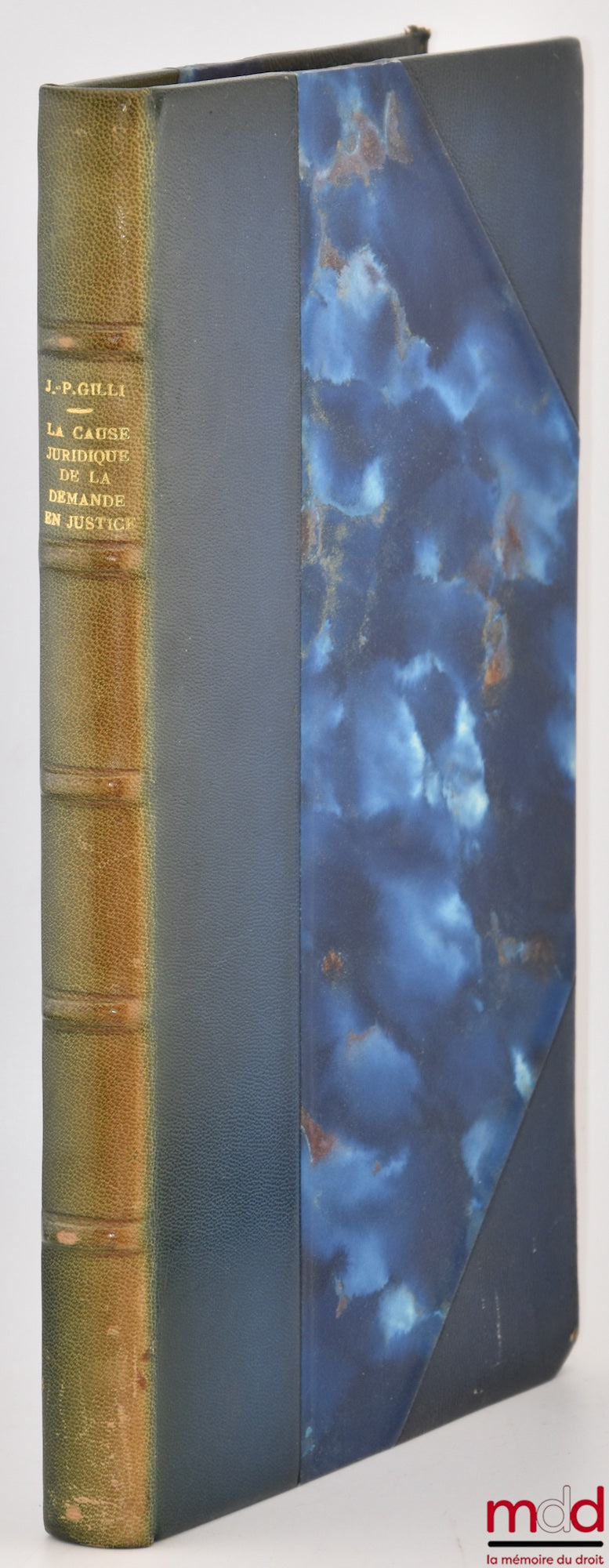 GILLI (Jean-Paul) – LA CAUSE JURIDIQUE DE LA DEMANDE EN JUSTICE, Essai de définition, Préface de Jean Rivero, Bibl. de droit public, t. XLIV