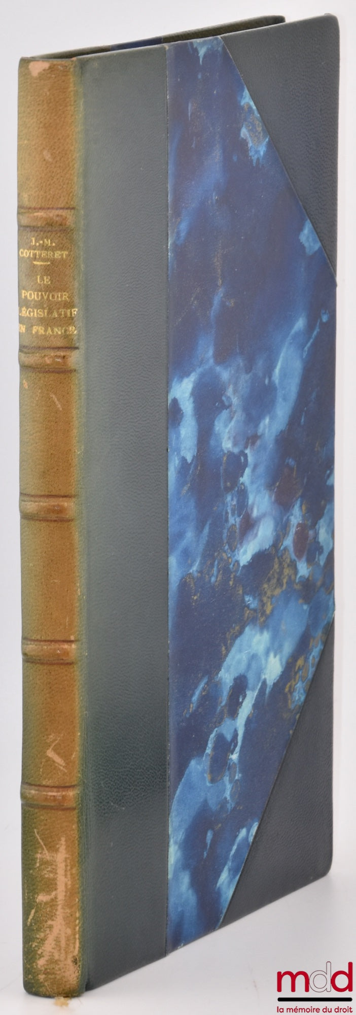 COTTERET (Jean-Marie) – LE POUVOIR LÉGISLATIF EN FRANCE, Bibl. de droit public, t. XLVI