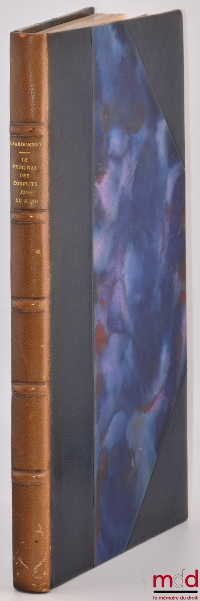 BARDONNET (Daniel) – LE TRIBUNAL DES CONFLITS, JUGE DU FOND, Préface de J. Rivero, Bibl. de droit public, t. XXII