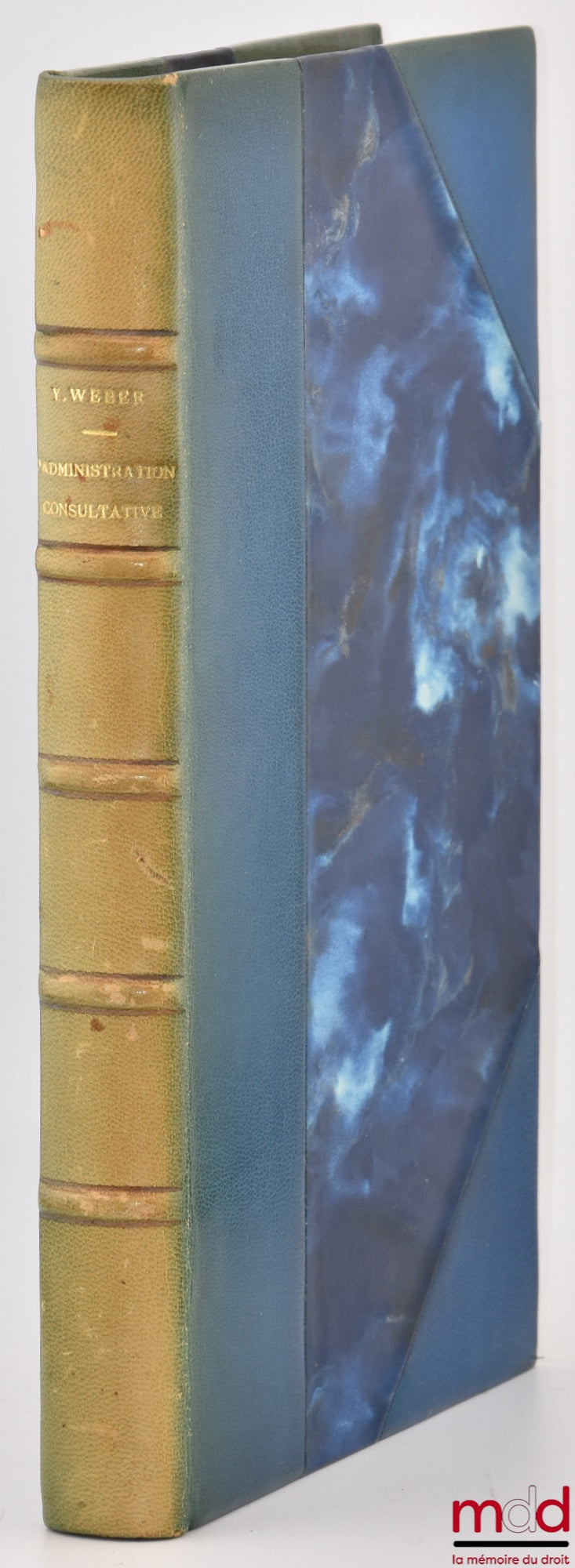 WEBER (Yves) – L’ADMINISTRATION CONSULTATIVE, Préface de Claude Durand-Prinborgne, Bibl. de droit public, t. LXXXII