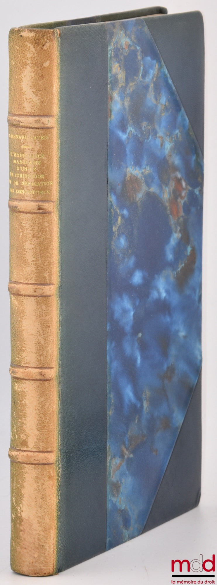 RENARD-PAYEN (Olivier) – L’EXPÉRIENCE MAROCAINE D’UNITÉ DE JURIDICTION ET DE SÉPARATION DES CONTENTIEUX, Bibl. de droit public, t. LX