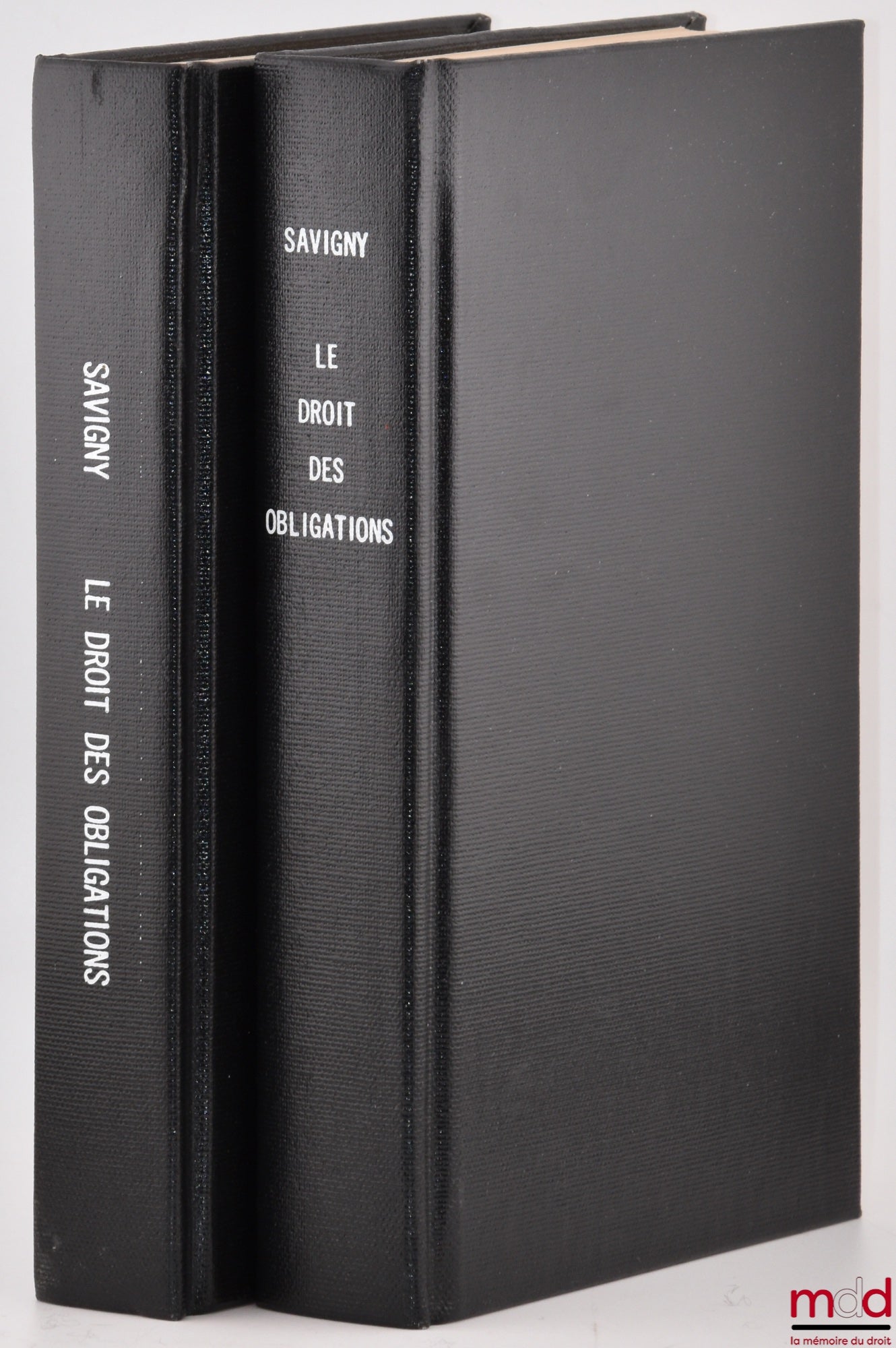 SAVIGNY (Friedrich Carl von) – LE DROIT DES OBLIGATIONS, Traduit de l’allemand et accompagné de notes par C. Gérardin et P. Jozon, 2e éd. revue, corrigée et augmentée