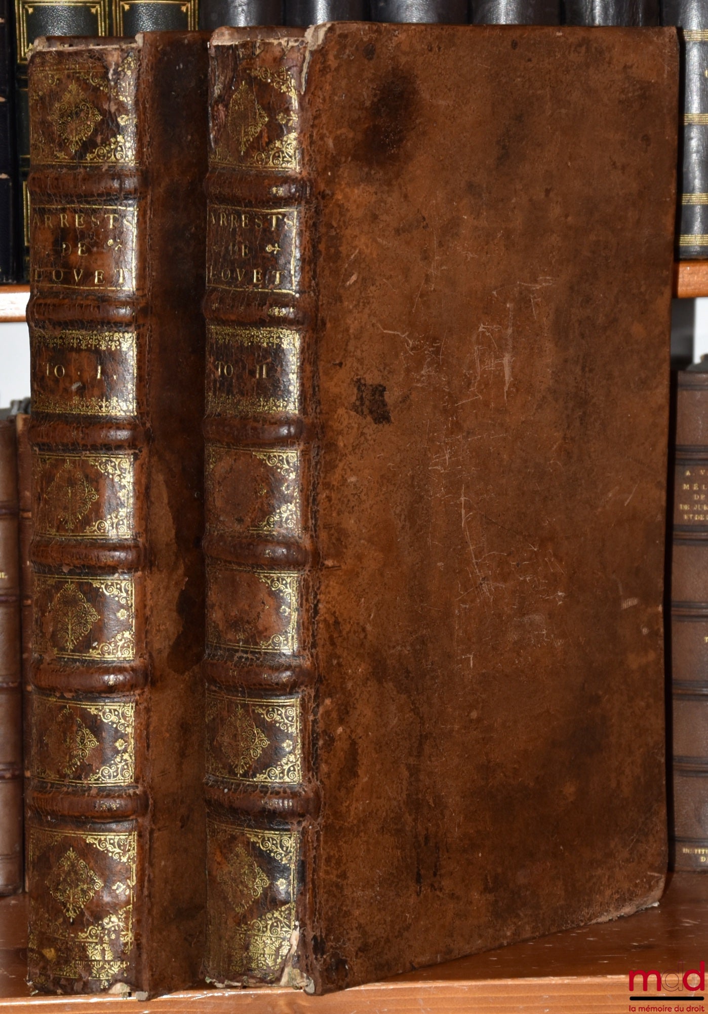 LOUET (Georges), [par BRODEAU (Julien)] – RECUEIL DE PLUSIEURS NOTABLES ARRÊTS, DONNEZ EN LA COUR DE PARLEMENT DE PARIS, Pris des Mémoires de feu Mons. Maistre Georges Louet, Conseiller du Roy en icelle. Revu & augmenté de plusieurs Arrêts intervenus depu