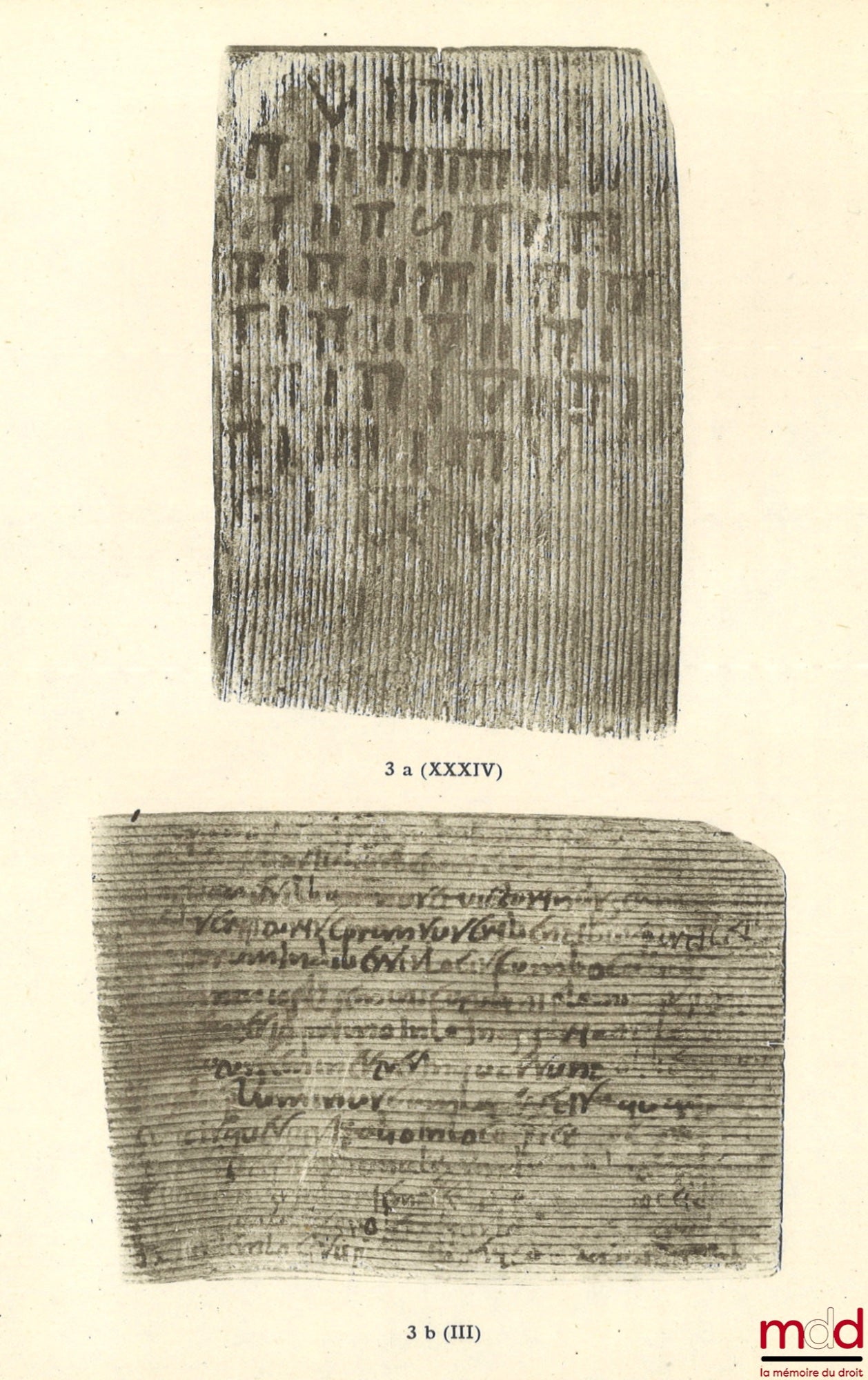 COURTOIS (Christian), LESCHI (Louis), PERRAT (Charles), SAUMAGNE (Charles) – TABLETTES ALBERTINI, Actes privés de l’époque vandale (Fin du Ve siècle), [Avec] Planches, Gouvernement général de l’Algérie - Direction de l’intérieur et des Beaux-Arts - Servic