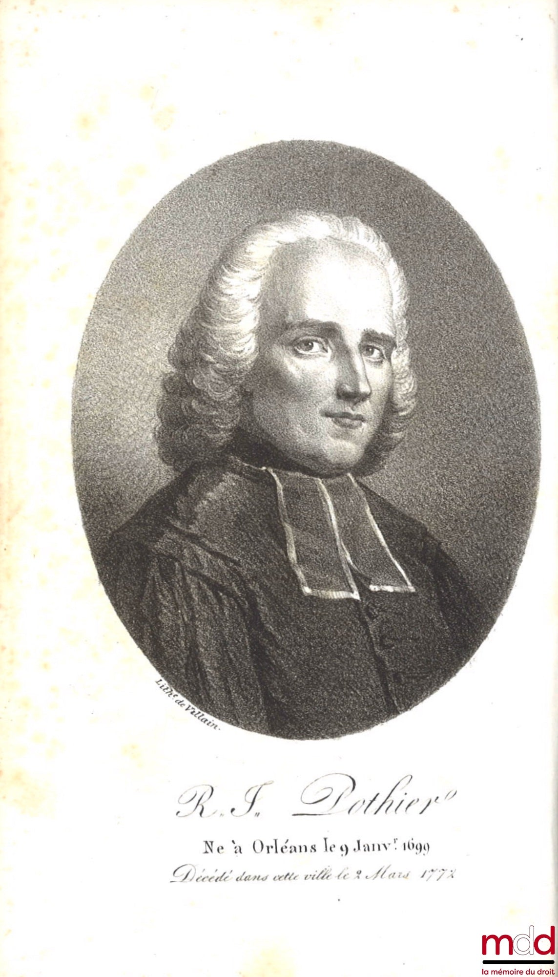 POTHIER (Robert-Joseph) / MOREAU DE MONTALIN – PANDECTES DE JUSTINIEN mises dans un nouvel ordre, avec les lois du code et les novelles qui confirment, expliquent ou abrogent le droit des pandectes, traduites [du latin en français] par [l’abbé Pierre-Anto