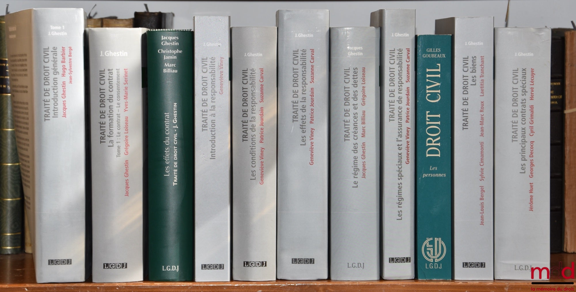 VINEY (Geneviève), JOURDAIN (Patrice), CARVAL (Suzanne), BARBIER (Hugo), HAUSER (Jean), HUET-WEILLER (Danièle), BERGEL (Jean-Louis), BRUSCHI (Marc), CINAMONTI (Sylvie), ROUX (Jean-Marc), TRANCHANT (Laetitia), GHESTIN (Jacques), JAMIN (Christophe), BILLIAU