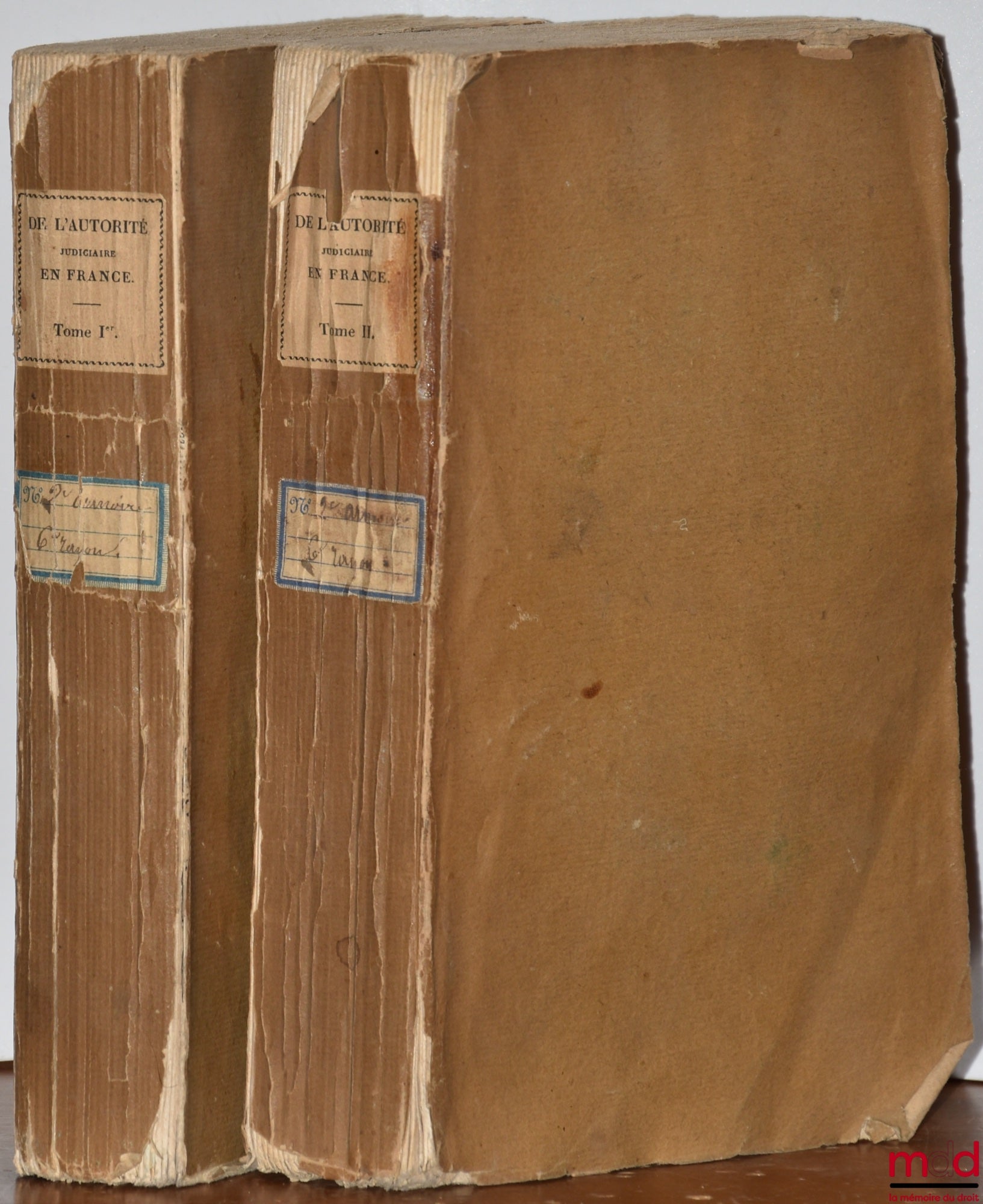 HENRION de PANSEY – DE L’AUTORITÉ JUDICIAIRE EN FRANCE, 3e éd.