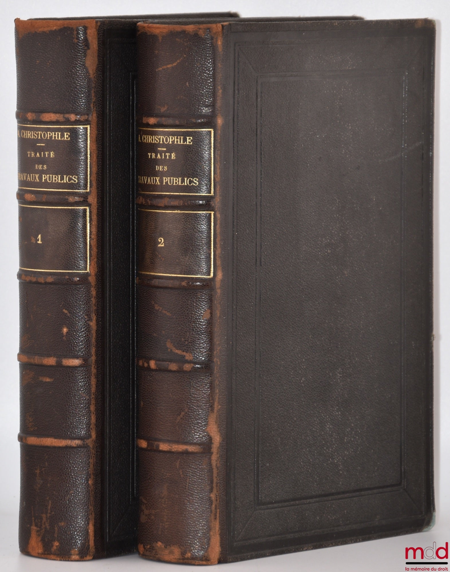 CHRISTOPHLE (Albert) et AUGER (Paul) – TRAITÉ THÉORIQUE ET PRATIQUE DES TRAVAUX PUBLICS, 2e éd. revue et mise au courant de la Législation et de la Jurisprudence