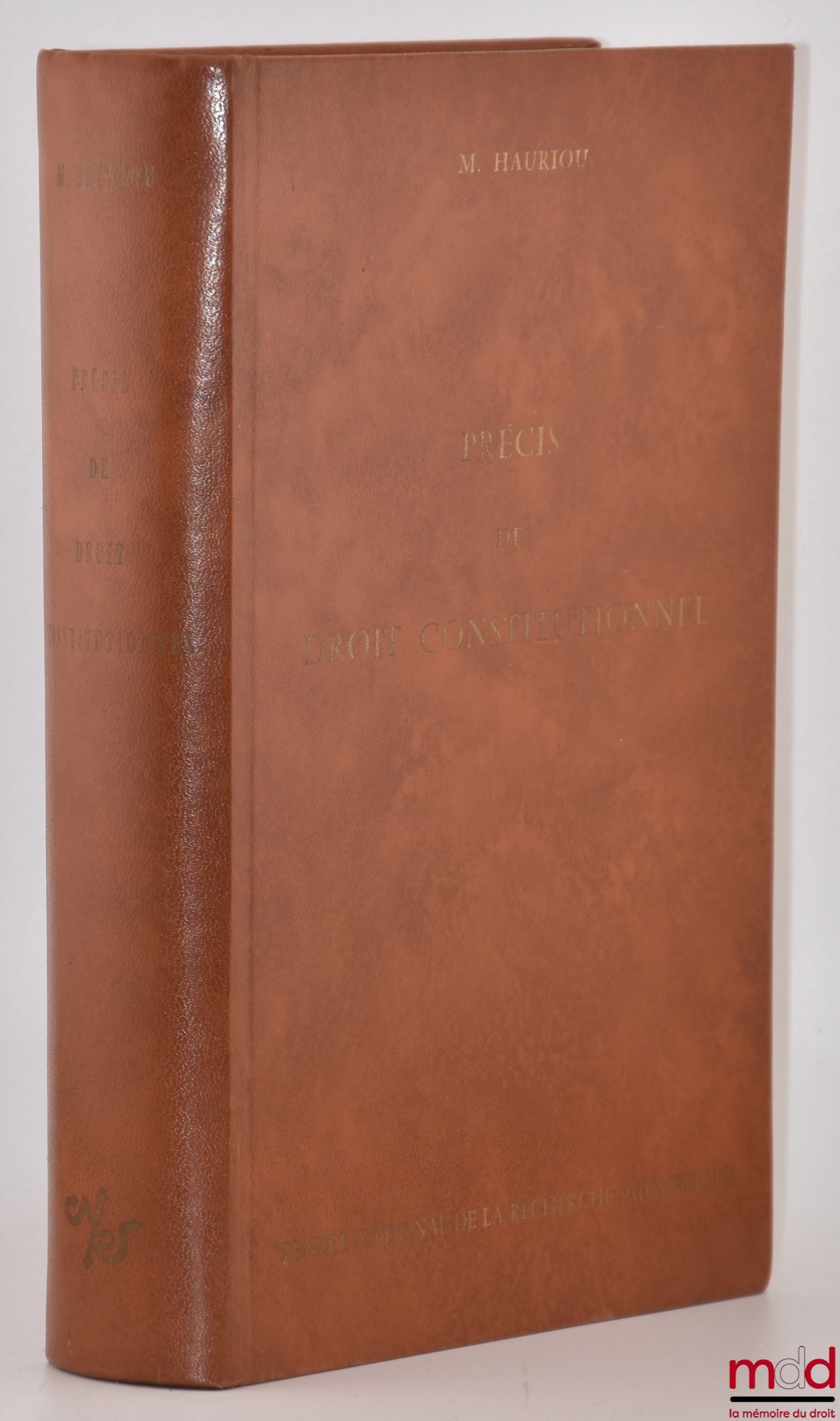 HAURIOU (Maurice) – PRÉCIS DE DROIT CONSTITUTIONNEL, 2nd ed., [reprint]