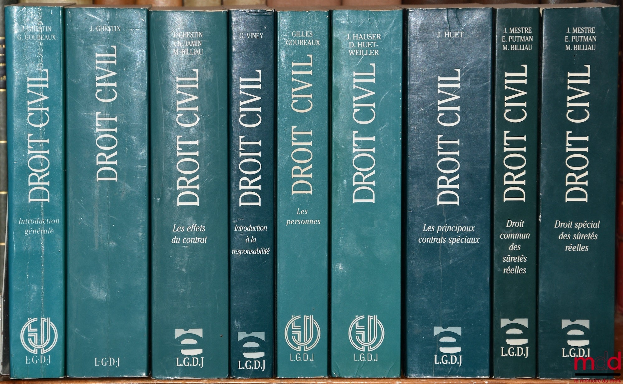 GHESTIN (Jacques), GOUBEAUX (Gilles), JAMIN (Christophe), BILLIAU (Marc), VINEY (Geneviève), HAUSER (Jean), HUET-WEILLER (Danièle), HUET (Jérôme), MESTRE (Jacques), PUTMAN (Emmanuel) – TRAITÉ DE DROIT CIVIL, sous la direction de Jacques Ghestin : – INTROD