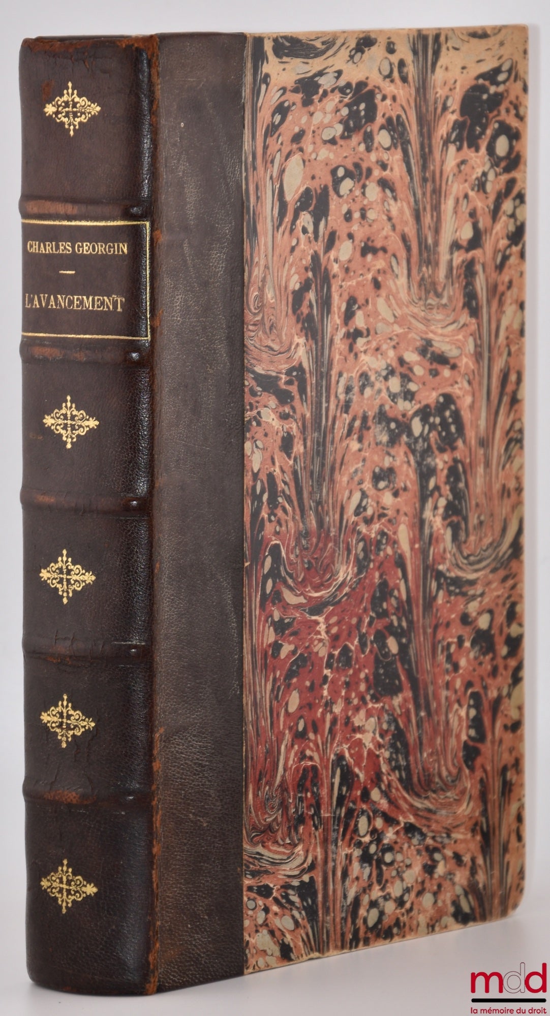 GEORGIN (Charles) – LE STATUT DES FONCTIONNAIRES, L’AVANCEMENT : Son organisation - Ses garanties