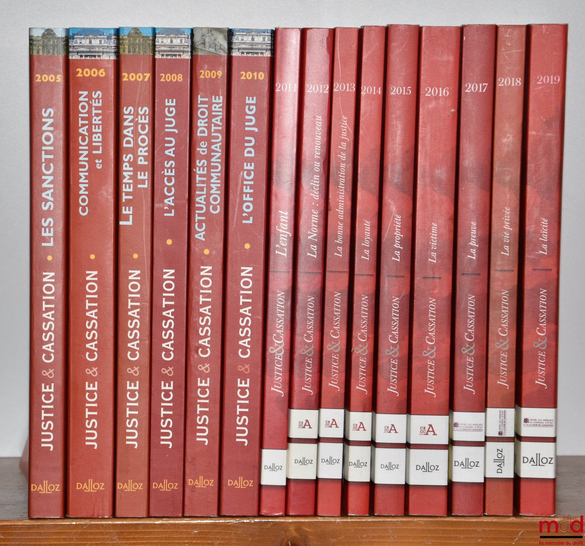 [Revue] – JUSTICE & CASSATION, n° 1 (2005) au n° 15 (2019)