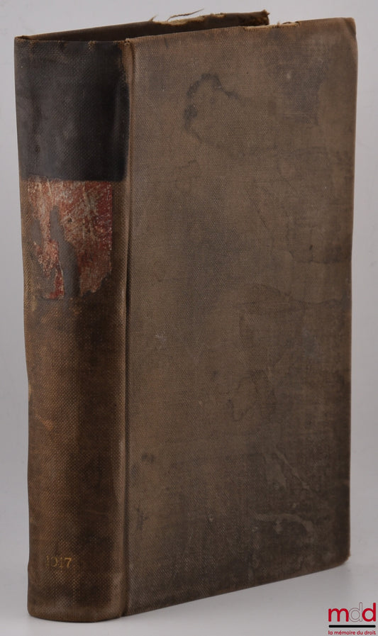 [Ministère de la Justice] – CODES DES TRIBUNAUX MIXTES D’EGYPTE, Précédés du règlement d’organisation judiciaire