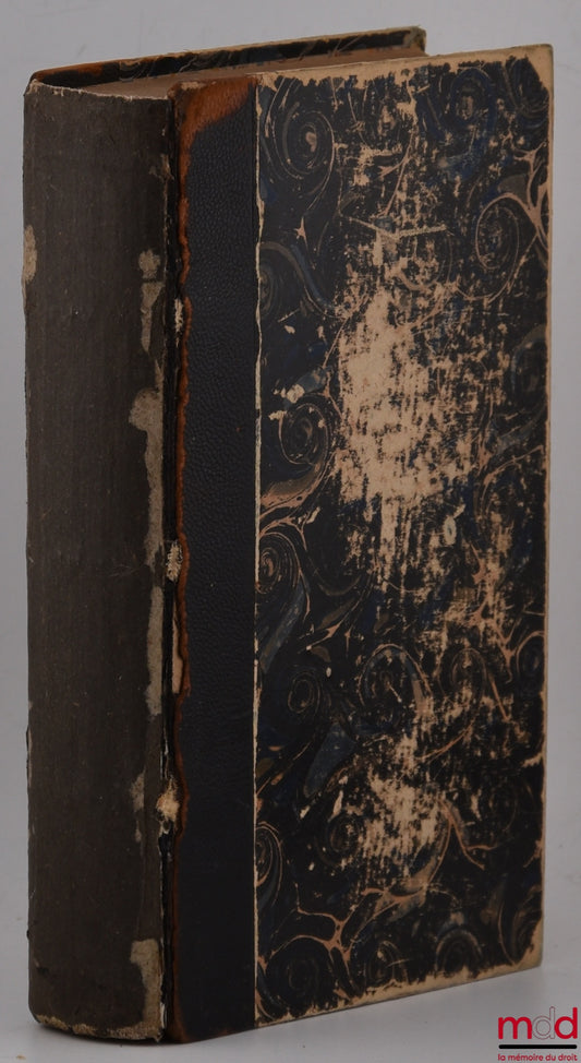 SABATIER (Maurice) – ÉTUDES ET DISCOURS : Code Civil, Codes Criminels, Centenaire de l’Ordre des Avocats, Psychologie Juridique de Napoléon, Concordat, etc., etc.