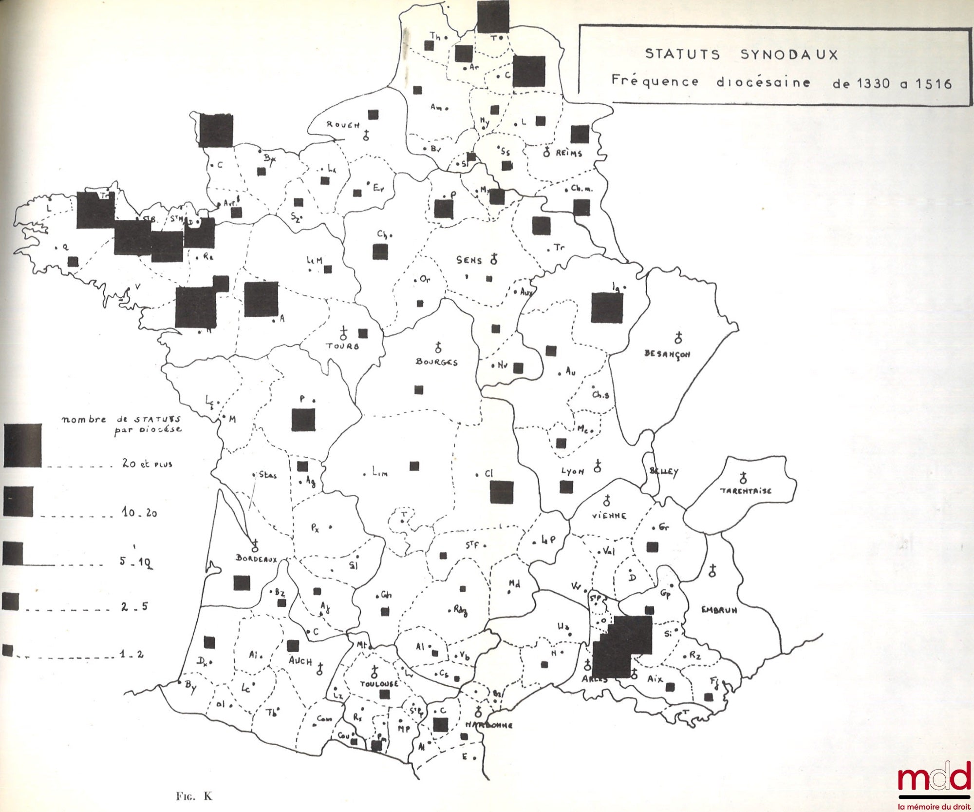 BORDEAUX (Michèle) – ASPECTS ÉCONOMIQUES DE LA VIE DE L’ÉGLISE AU XIVe ET XVe SIÈCLES, Bibl. d’Histoire du Droit et Droit romain, t. XVI
