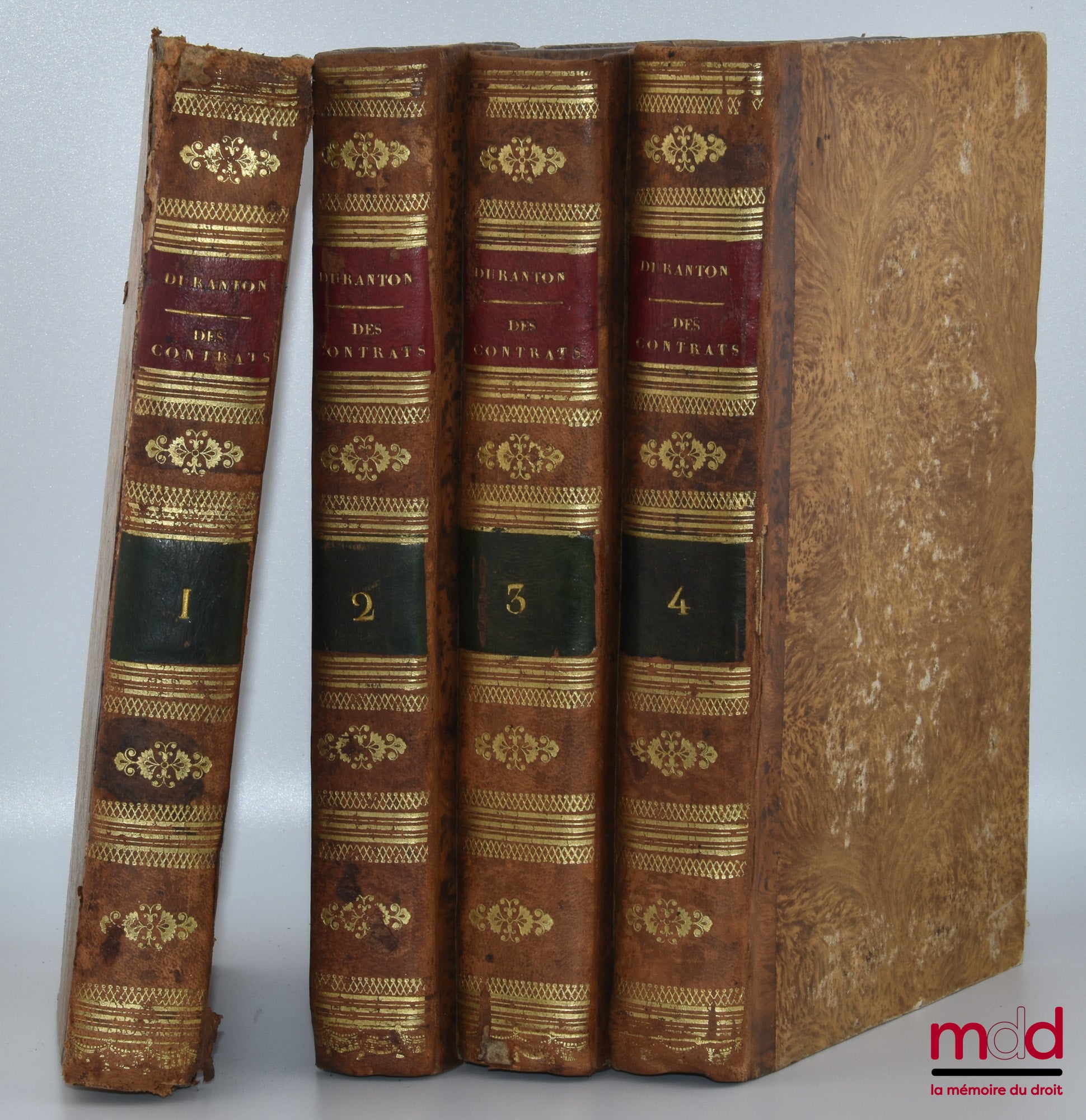 DURANTON (Alexandre) – TRAITÉ DES CONTRATS ET DES OBLIGATIONS EN GÉNÉRAL SUIVANT LE CODE CIVIL