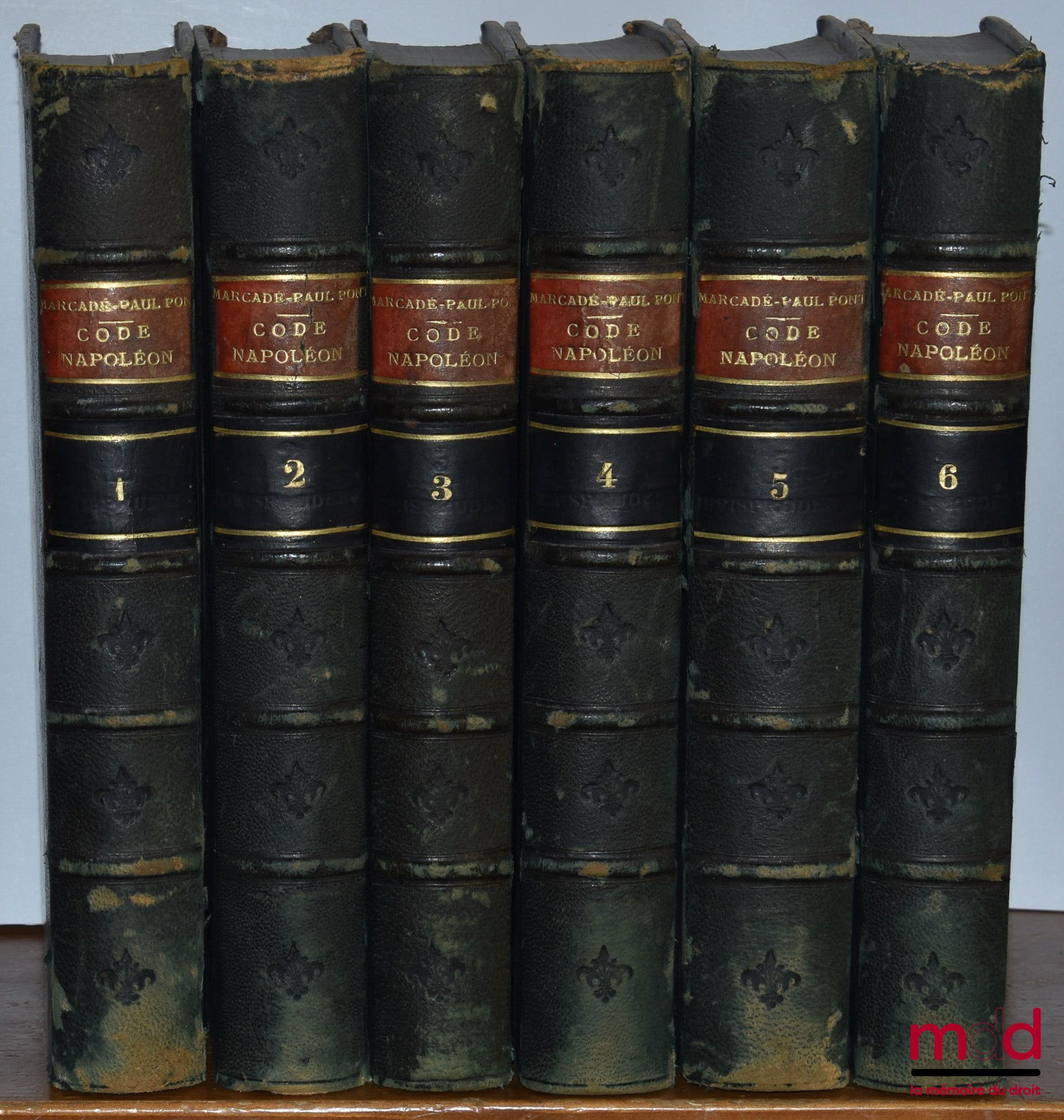 MARCADÉ (Victor-Napoléon) et PONT (Paul) – EXPLICATION THÉORIQUE ET PRATIQUE DU CODE CIVIL CONTENANT L’ANALYSE CRITIQUE DES AUTEURS ET DE LA JURISPRUDENCE ET UN TRAITÉ RÉSUMÉ APRÈS LE COMMENTAIRE DE CHAQUE TITRE, 5e éd. augmentée de plusieurs Questions et