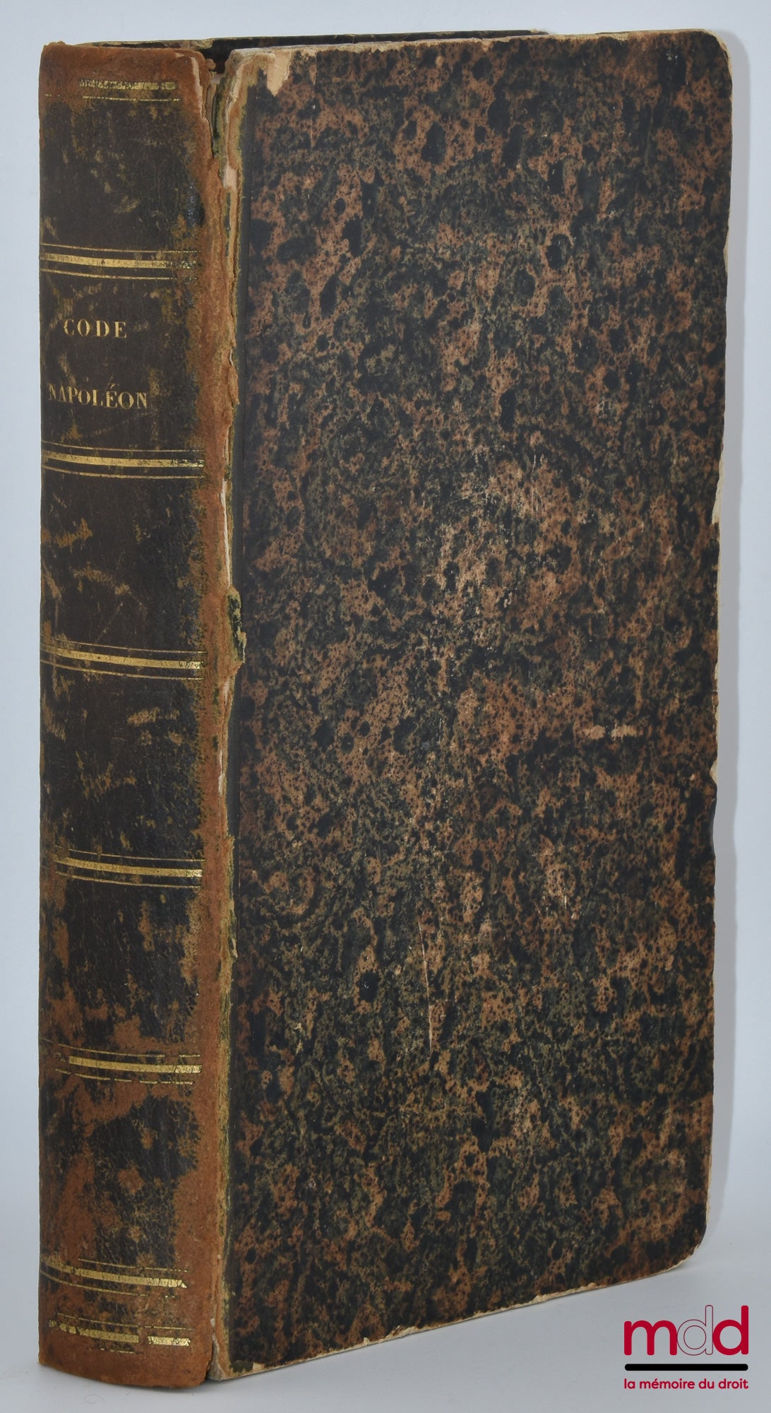 [Code civil - Édition Originale] – CODE NAPOLÉON, ÉDITION ORIGINALE ET SEULE OFFICIELLE. TABLE ALPHABÉTIQUE DES MATIÈRES CONTENUES DANS LE CODE NAPOLÉON.