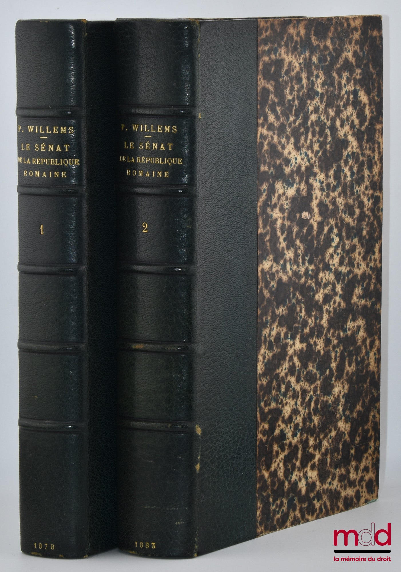 WILLEMS (Pierre) – LE SÉNAT DE LA RÉPUBLIQUE ROMAINE, SA COMPOSITION ET SES ATTRIBUTIONS