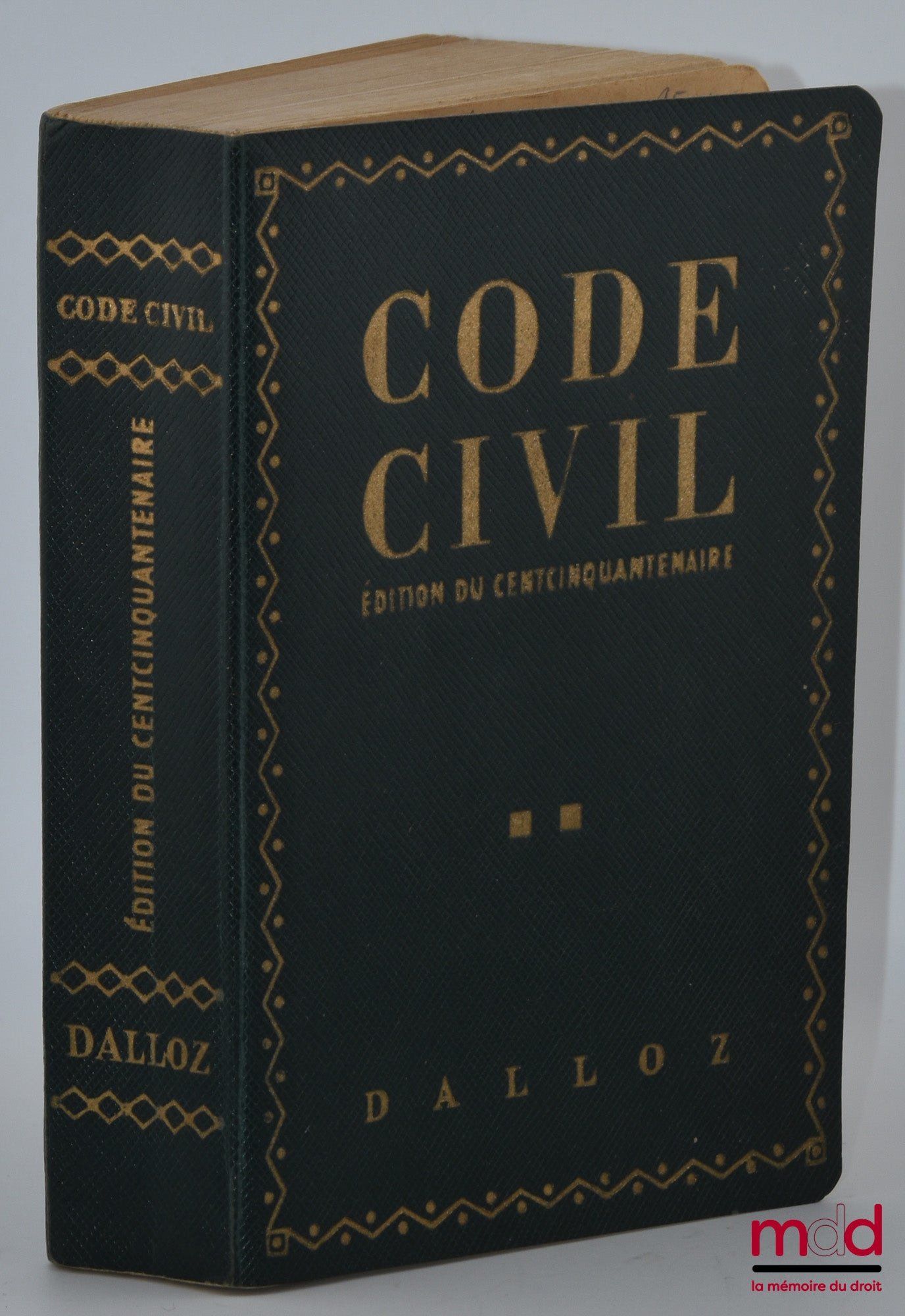 [Code civil] – CODE CIVIL annoté d’après la doctrine et la jurisprudence avec renvois aux publications Dalloz, 54e éd., Coll. Petits Codes Dalloz