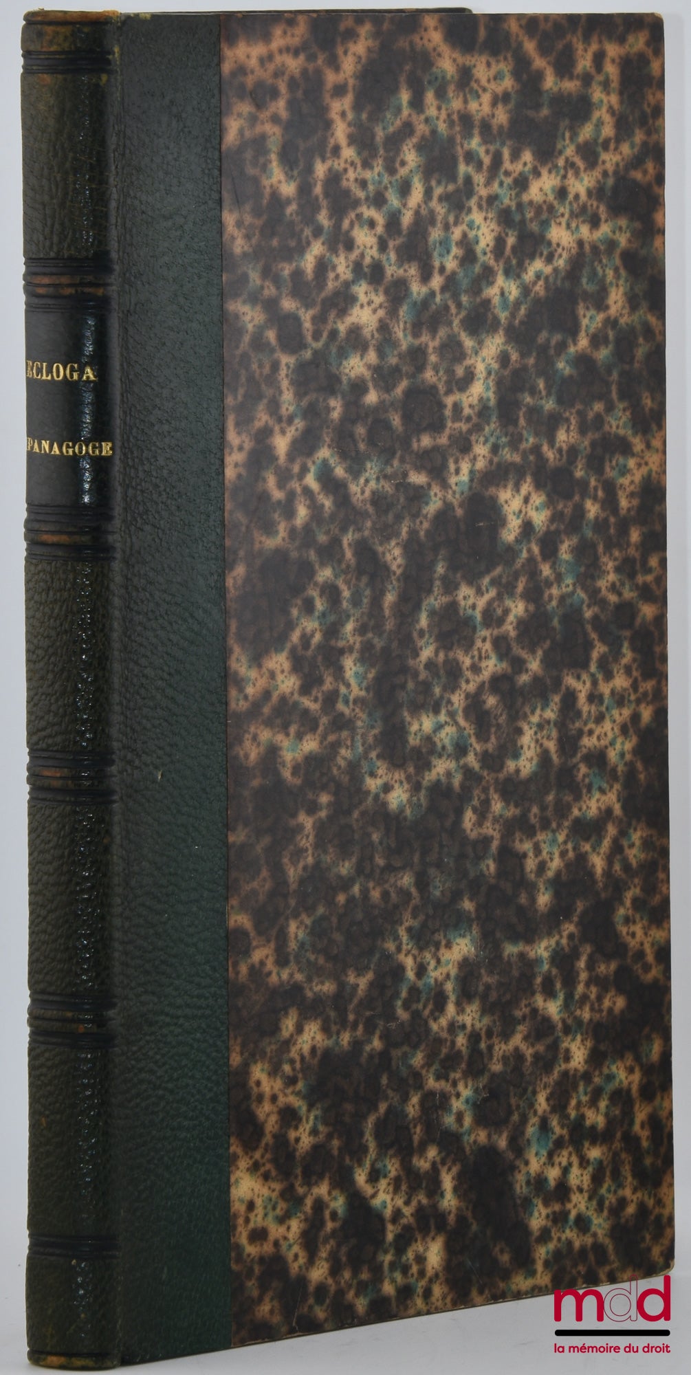 COLLECTIO LIBRORUM JURIS GRAECO-ROMANI INEDITORUM. Ecloga Leonis et Constantini, Epanagoge Basilii Leonis et Alexandri. Edidit Carolus Eduardus Zachariae a Lingenthal.