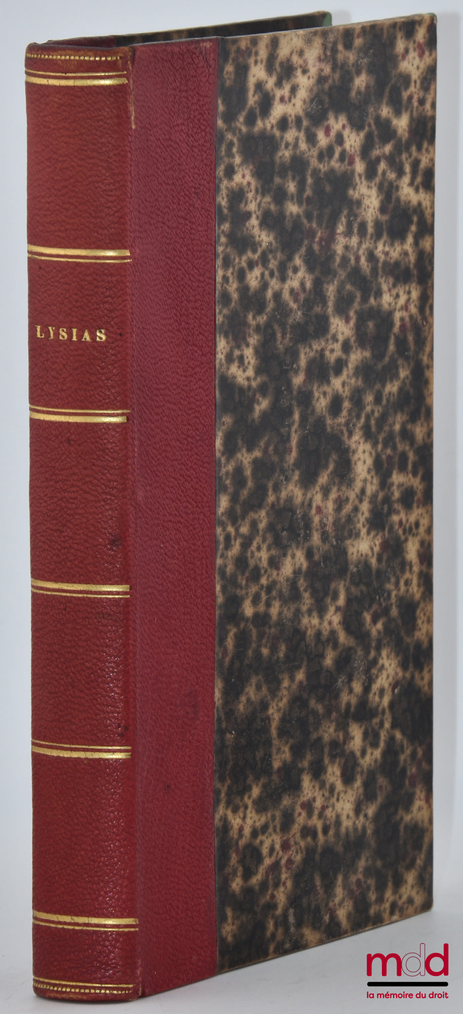 LYSIAE [LYSIAS] – LYSIAE ORATIONES, Ad codicem palatinum nunc denuo collatum Recensuit Carolus Scheibe, Accedunt orationum deperditarum fragmenta, Editio altera aucta et emendata