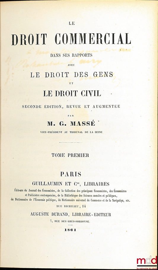 AZPILCUETA (Martin) – CONSILIORUM SIVE RESPONSARUM LIBRI QUINQUE IUXTA ORDINEM DECRETALIUM DISPOSITI NUNC TERTIO TYPIS MANDATI, DILIGENTERQ. RECOGNITI, AC MULTIS DENUO LOCUPLETATI CONSILIIS, ANNOTATIONIBUS, & INDICIBUS COMMODISSIMIS IN GRATIAM STUDIOSORUM
