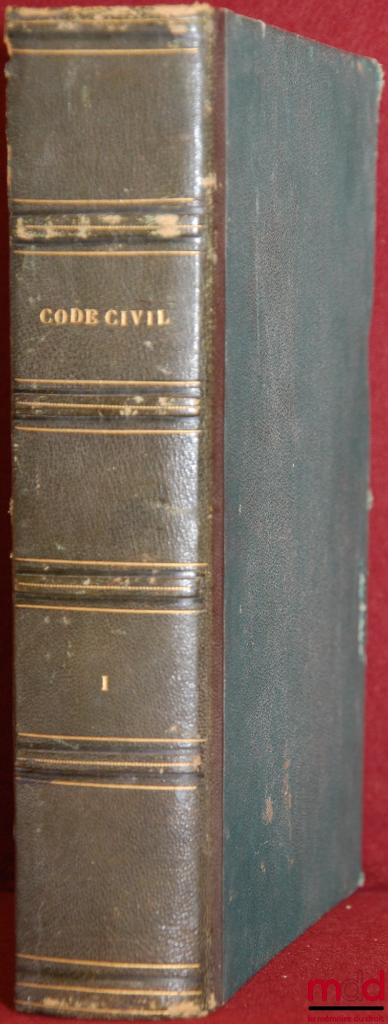 DALLOZ (Édouard) et VERGÉ (Charles) – JURISPRUDENCE GÉNÉRALE, LES CODES ANNOTÉS, CODE CIVIL, avec la coll. de J. Janet, t. premier